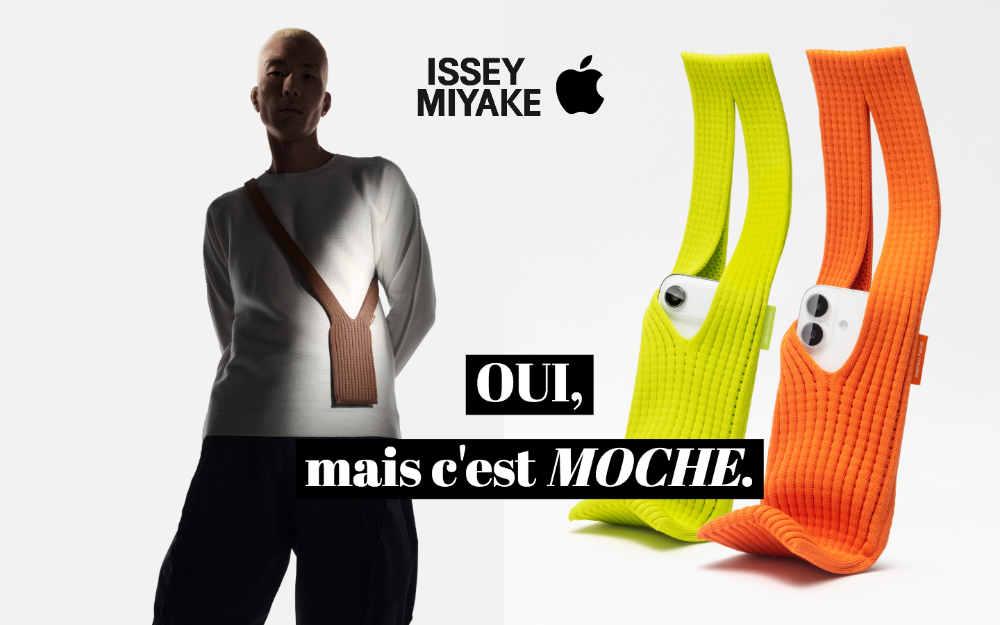 Oui mais c&rsquo;est Moche : l&rsquo;iPhone Pocket de Apple et Issey Miyake