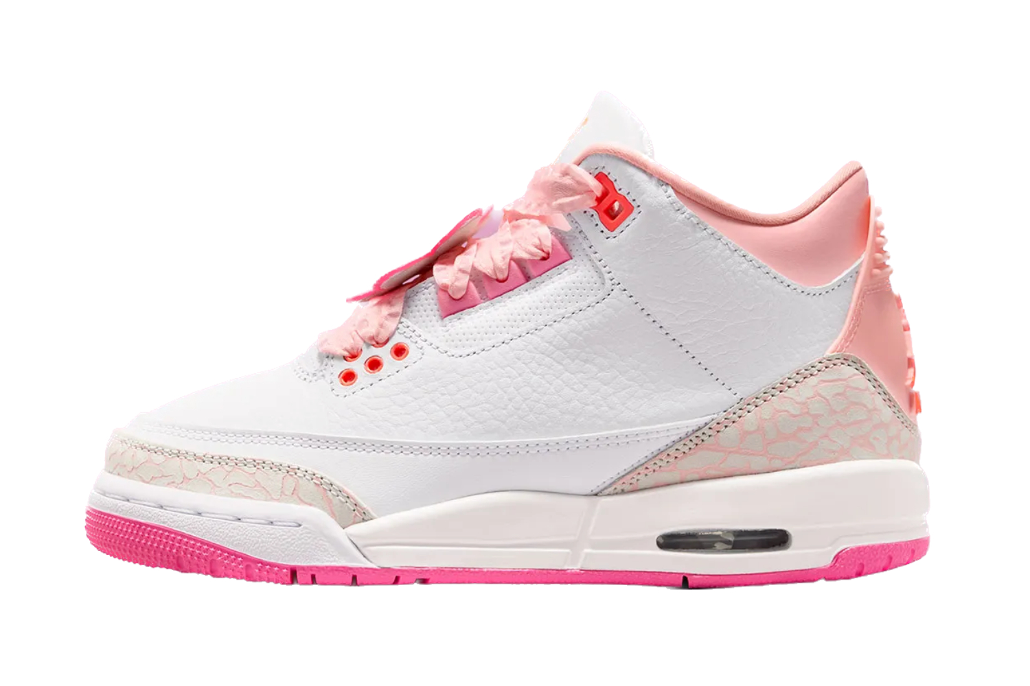 Nike Jordan 3 blanche et rose
