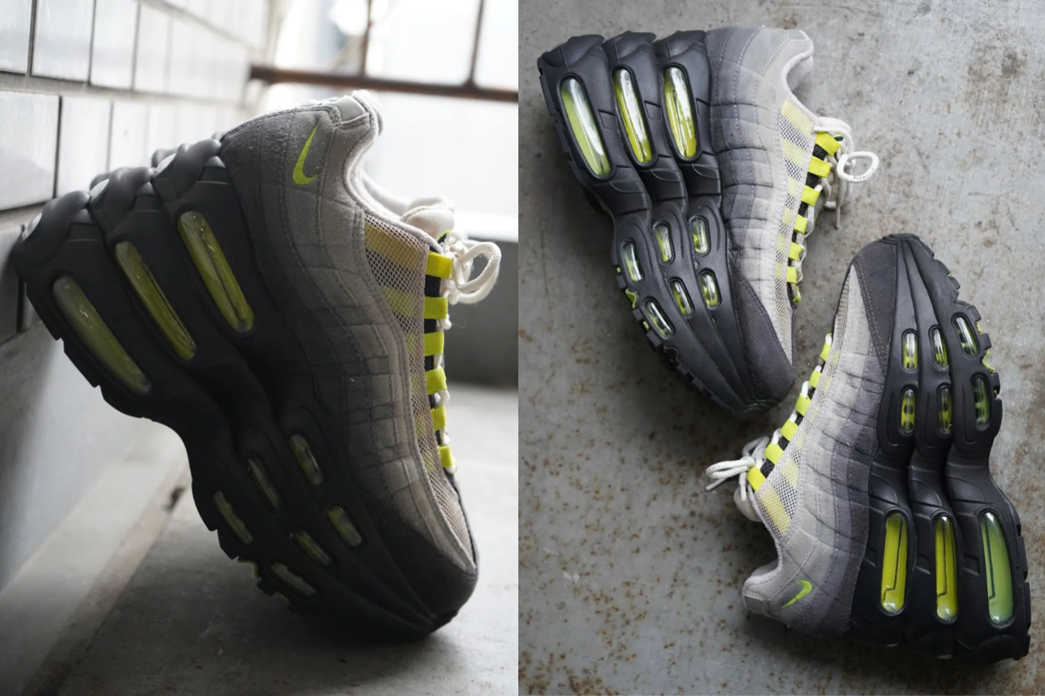 Nike Air Max 95 Neon Triple Sole version by Atelier Kato (2026)