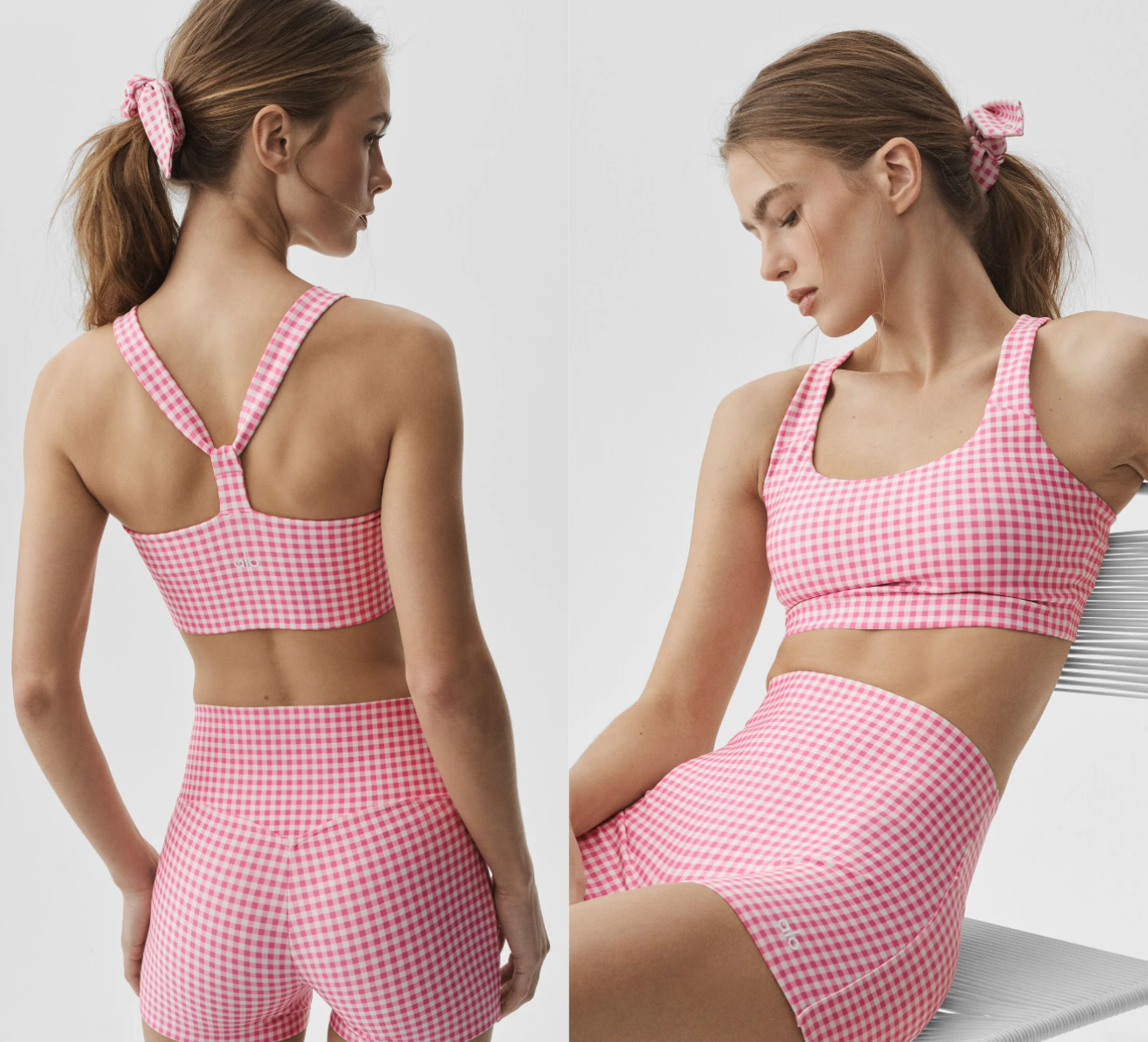 Alo Pink Vichy Airlift Set (Summer 2026)