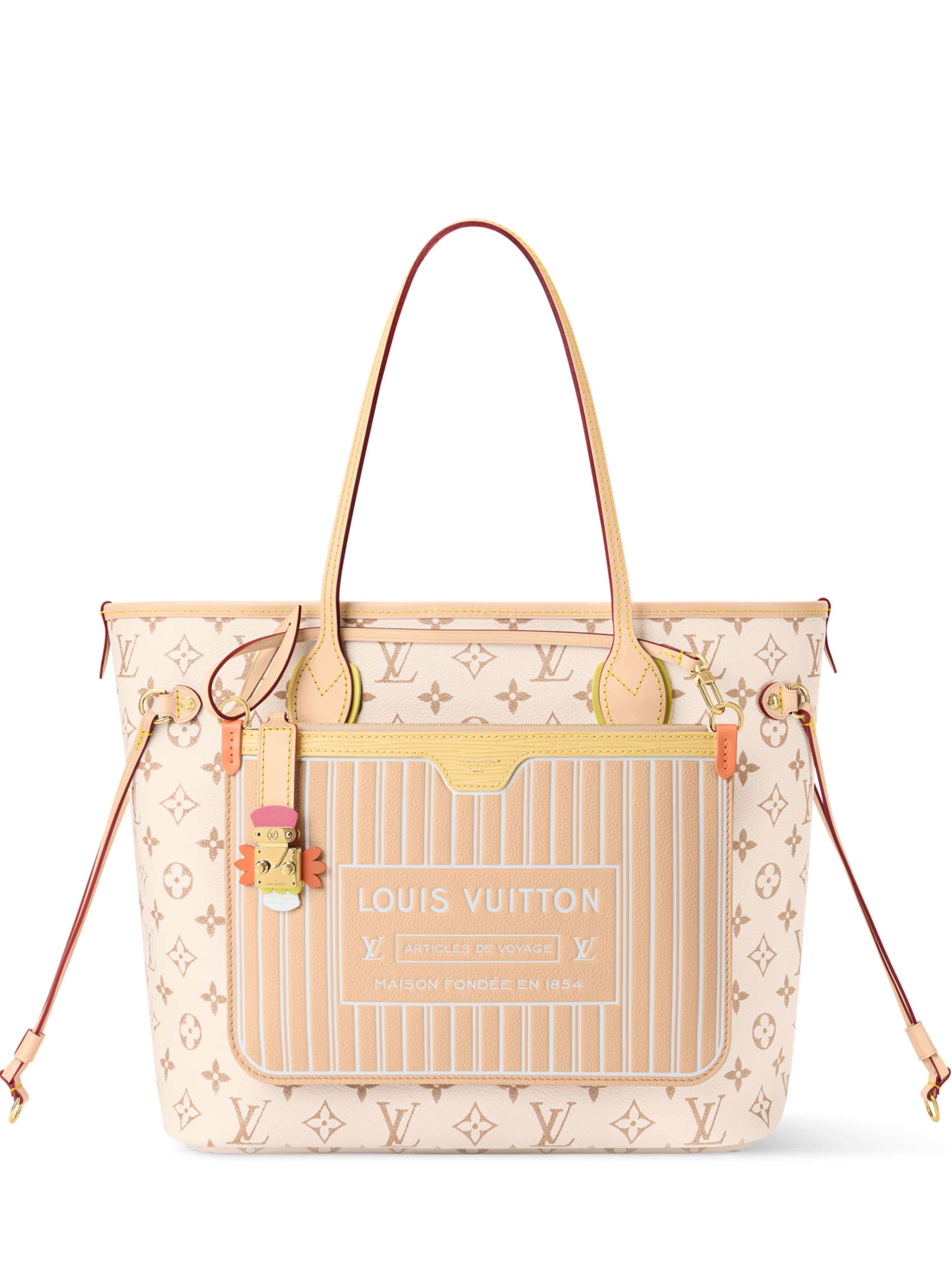 Louis Vuitton Neverfull Inside Out MM LV Crafty Bag