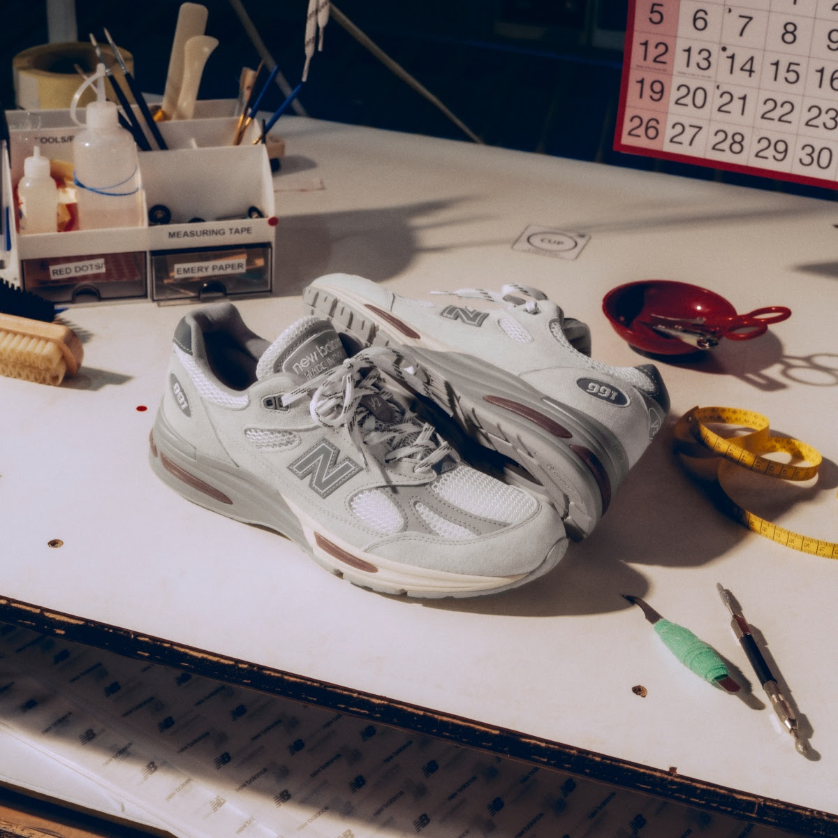 New Balance Made in UK 991v2 in White (2026)