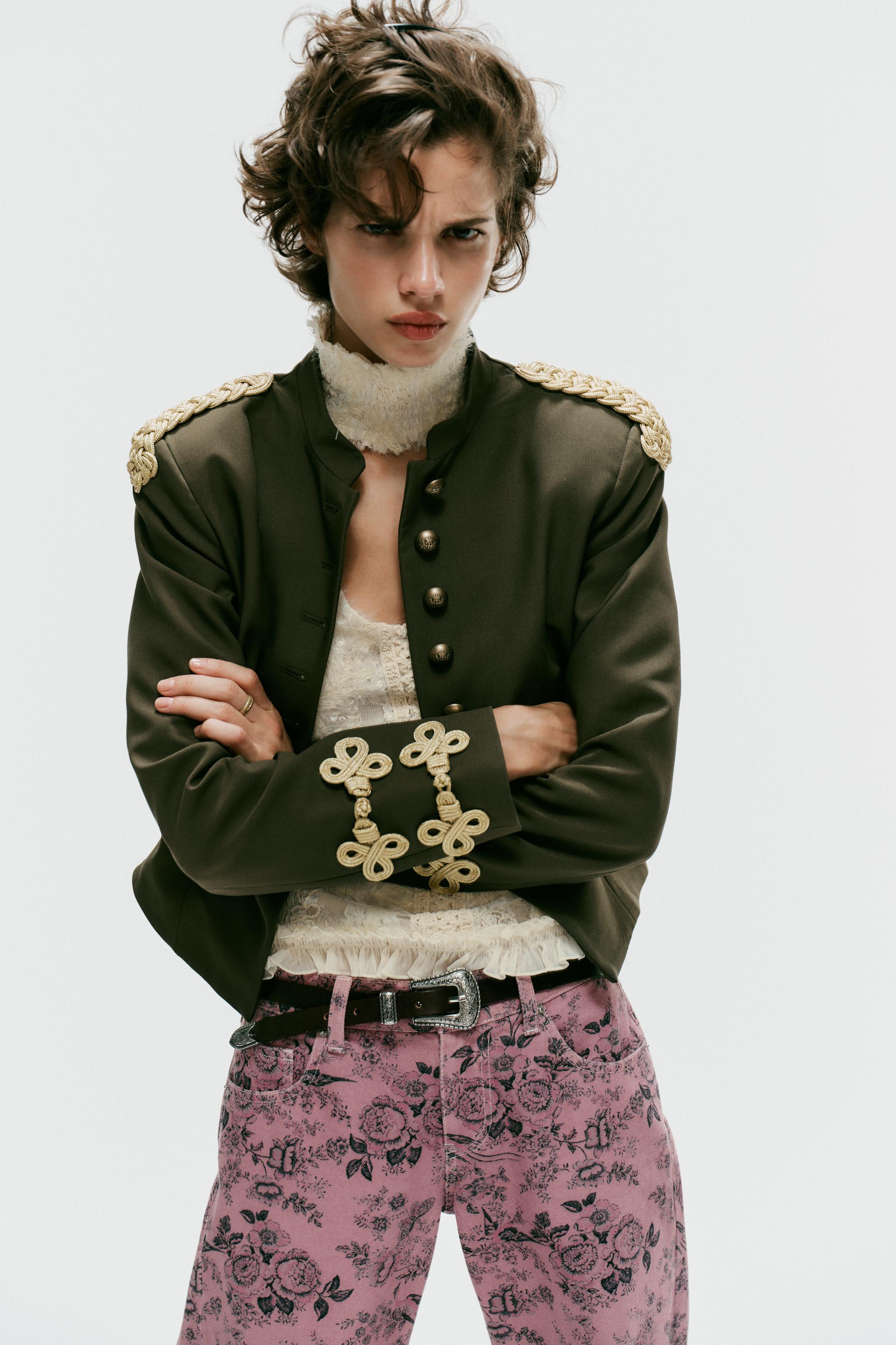Zara outfit with model Mathilda Gvarliani (2026)