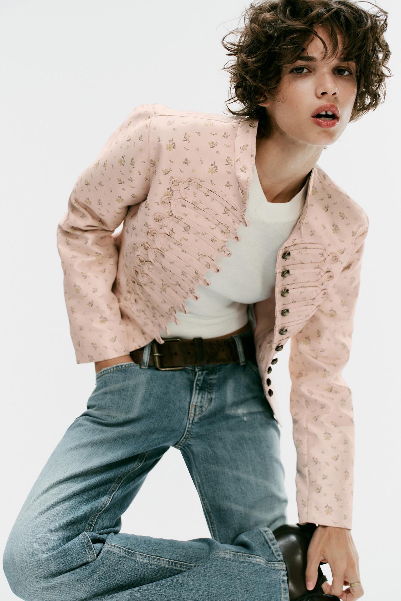 Zara outfit with model Mathilda Gvarliani (2026)