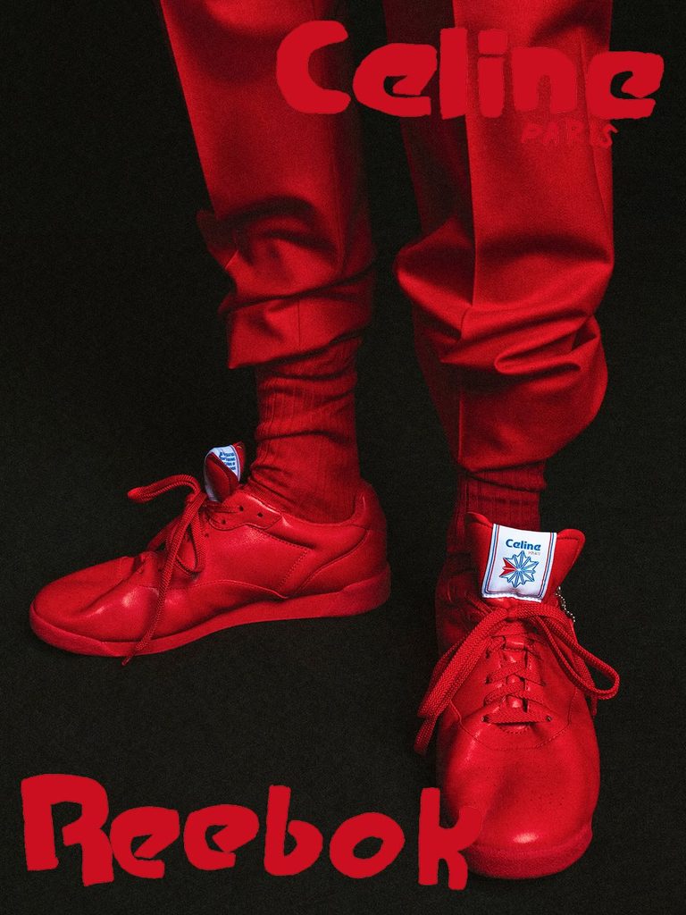  1982 Reebok Freestyle Lo in red by Celine (September 2026)
