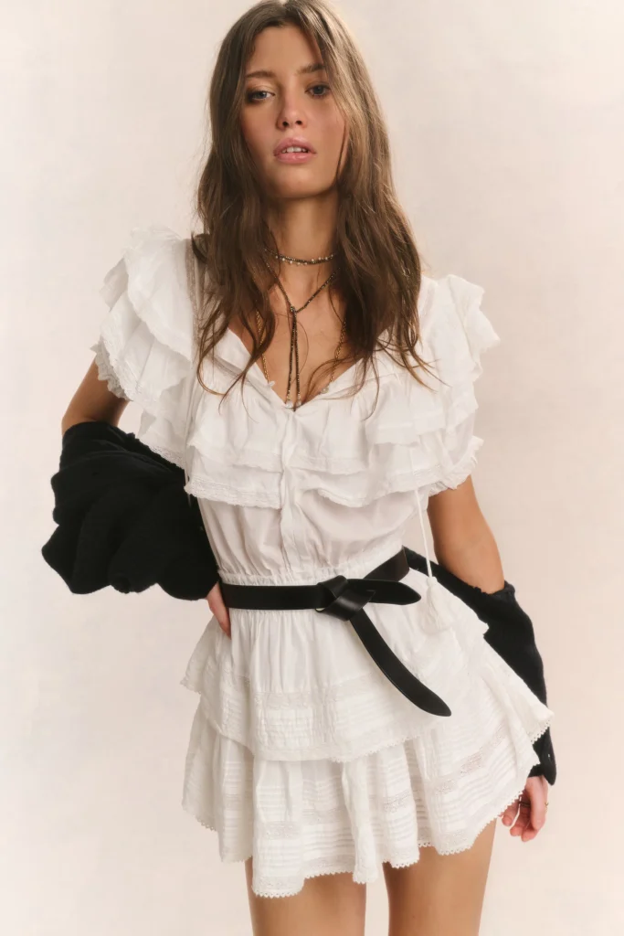 LoveShakeFancy - Liv Cotton Ruffled Heritage Dress (Fall 2026)